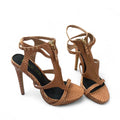 Paperfox Snakeskin Heels